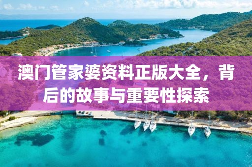 澳门管家婆资料正版大全，背后的故事与重要性探索