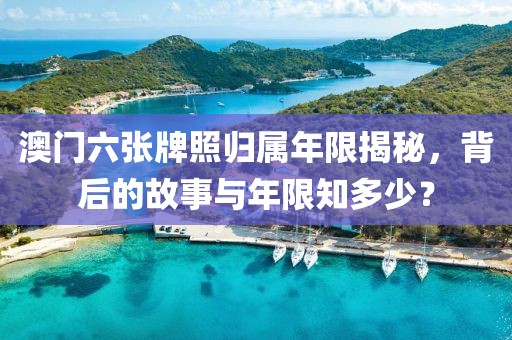 澳门六张牌照归属年限揭秘，背后的故事与年限知多少？