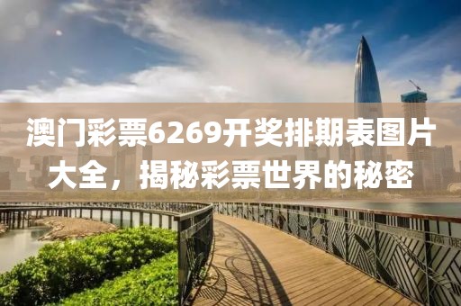澳门彩票6269开奖排期表图片大全，揭秘彩票世界的秘密