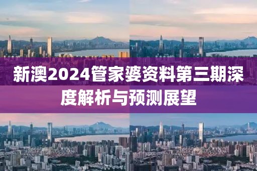 新澳2024管家婆资料第三期深度解析与预测展望