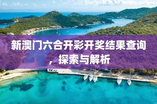 新澳门六合开彩开奖结果查询，探索与解析