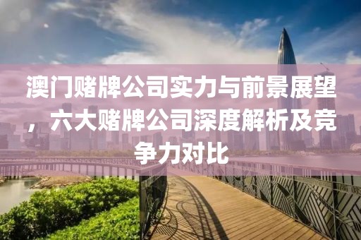 澳门赌牌公司实力与前景展望，六大赌牌公司深度解析及竞争力对比