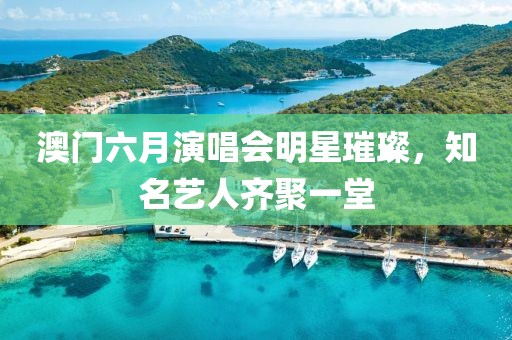 澳门六月演唱会明星璀璨，知名艺人齐聚一堂